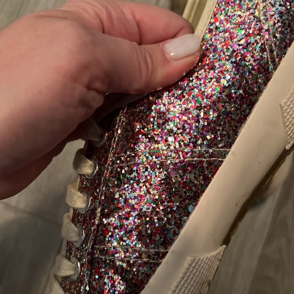 Superga multicolor glitter sneakers - size 8 - Picture 3 of 4